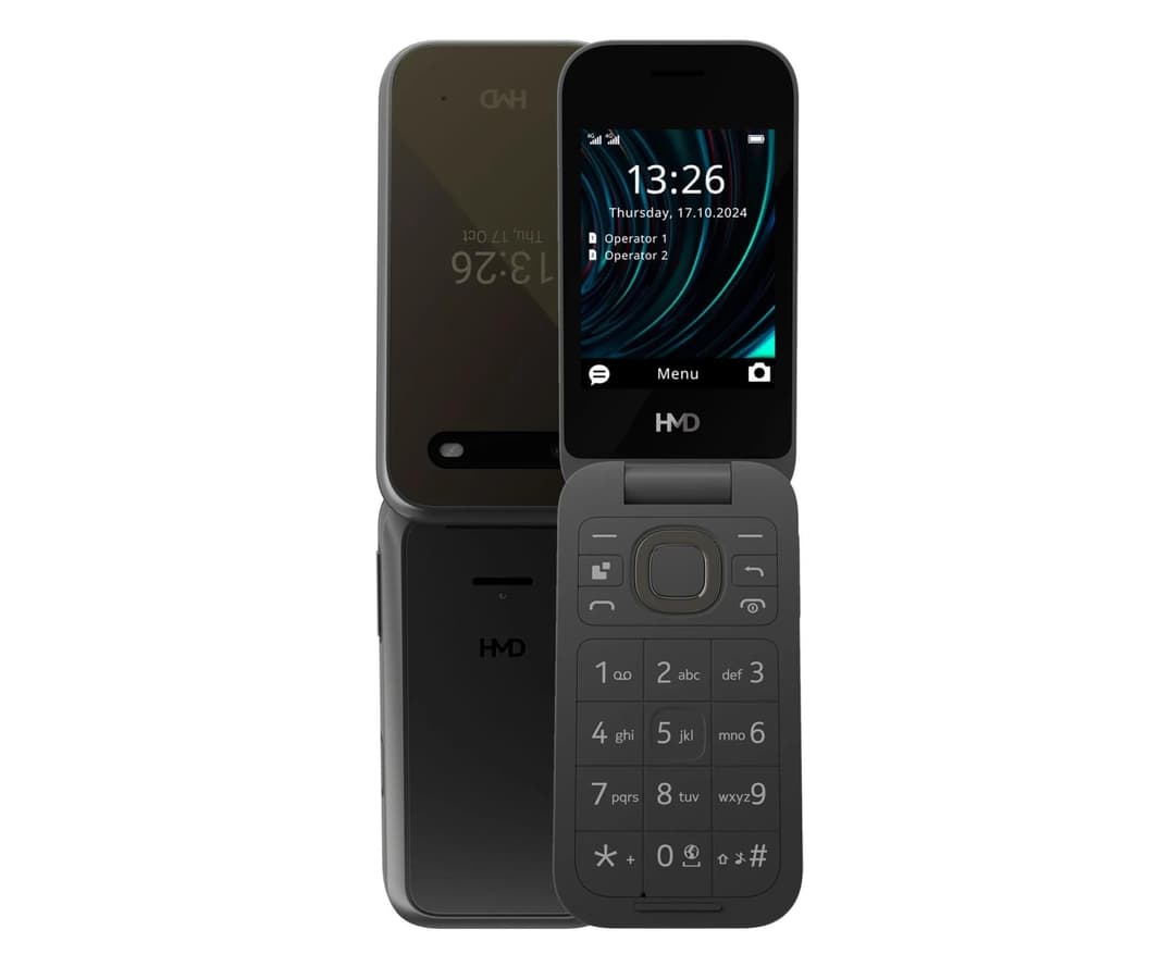 HMD 2660 FLIP TA-1711 Flip Phone - Black - Image 4