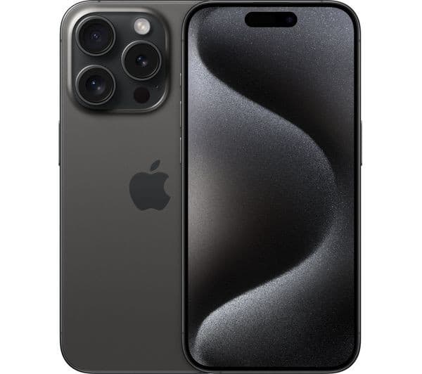 Apple iPhone 15 Pro - 256 GB, Black Titanium - Image 1