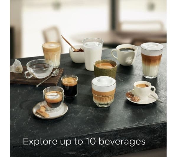 SIEMENS TQ513GB1 EQ500 Bean to Cup Fully Automatic Coffee Machine - Black & Stainless Steel - Image 5
