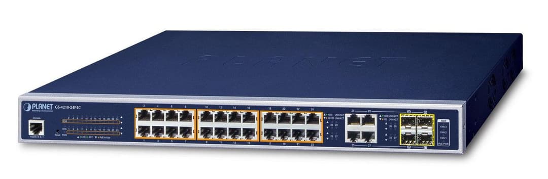 IPv6/IPv4, 24-Port Managed - Image 1