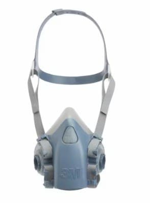 3M Reusable Half Face Mask 7501 Half facepiece respirator Air-purifying respirator - Image 1