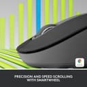 Logitech M650 Left Handed Wireless Mouse - Black thumbnail 2