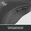 Logitech M650 Left Handed Wireless Mouse - Black thumbnail 8