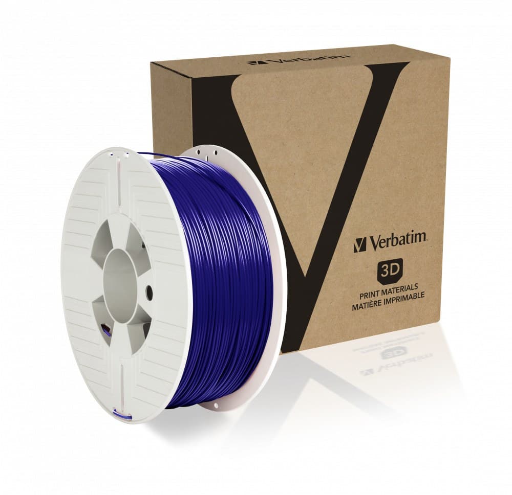 Verbatim 55055 3D printing material Polyethylene Terephthalate Glycol (PETG) Blue 1 kg - Image 2