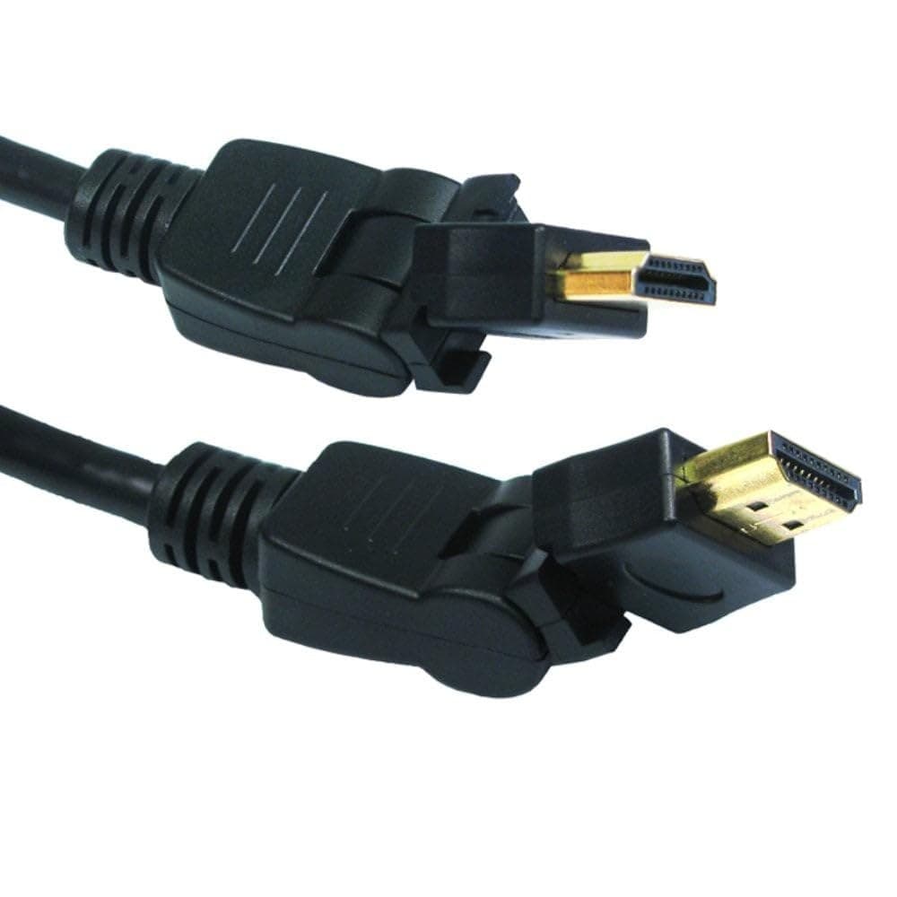Cables Direct 1m Swivel HDMI Cable - Image 1