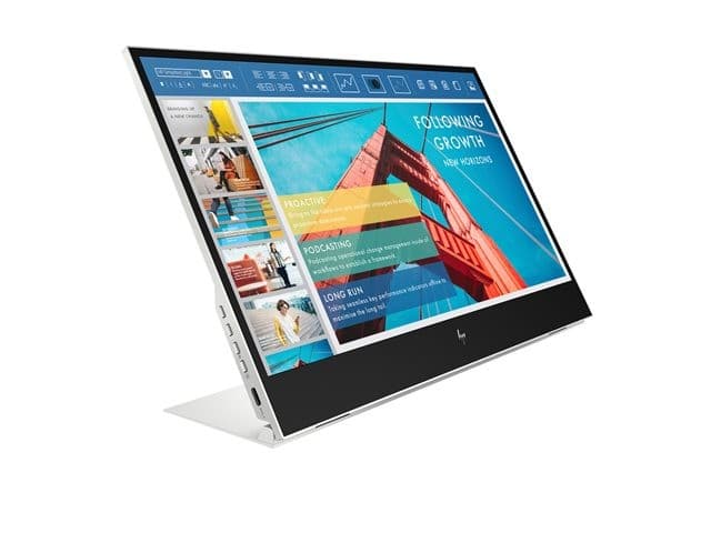 HP E14 G4 14" Full HD USB-C Portable Monitor Silver - Image 7