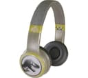 LAZERBUILT Jurassic World Light-Up Wireless Bluetooth Headphones - Black thumbnail 1