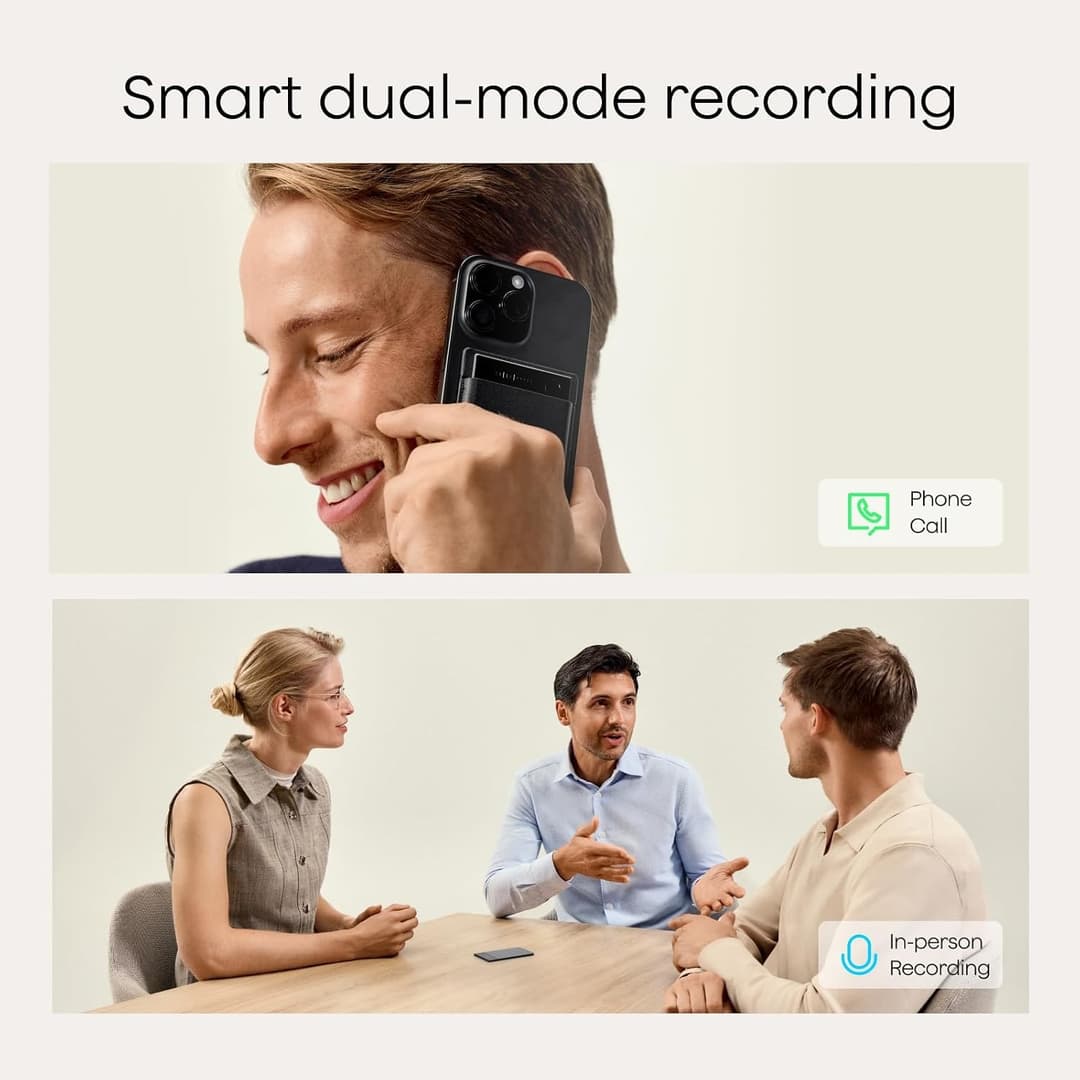 PLAUD Note Pro AI Voice Recorder & AI Note Taker, Black - Image 2