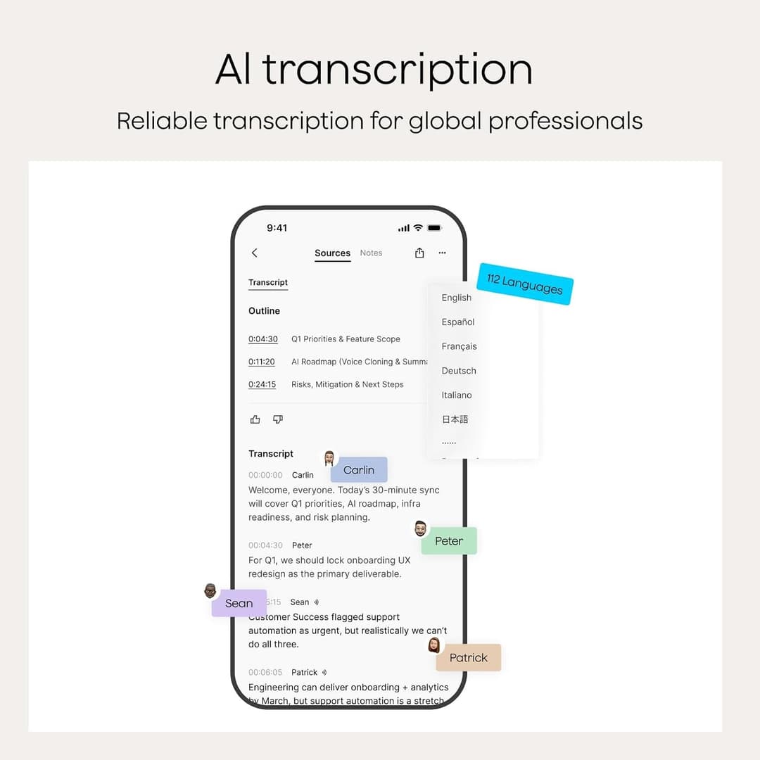 PLAUD Note Pro AI Voice Recorder & AI Note Taker, Black - Image 4