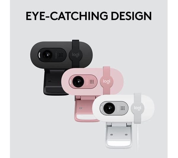 Logitech Brio 100 Full HD 1080p Webcam - Graphite - Image 8
