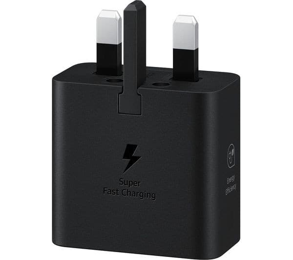 Samsung 45W USB-C Power Adapter, Super Fast Charging, Without Cable - Black  - Image 1