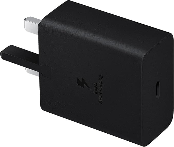 Samsung 45W USB-C Power Adapter, Super Fast Charging, Without Cable - Black  - Image 2