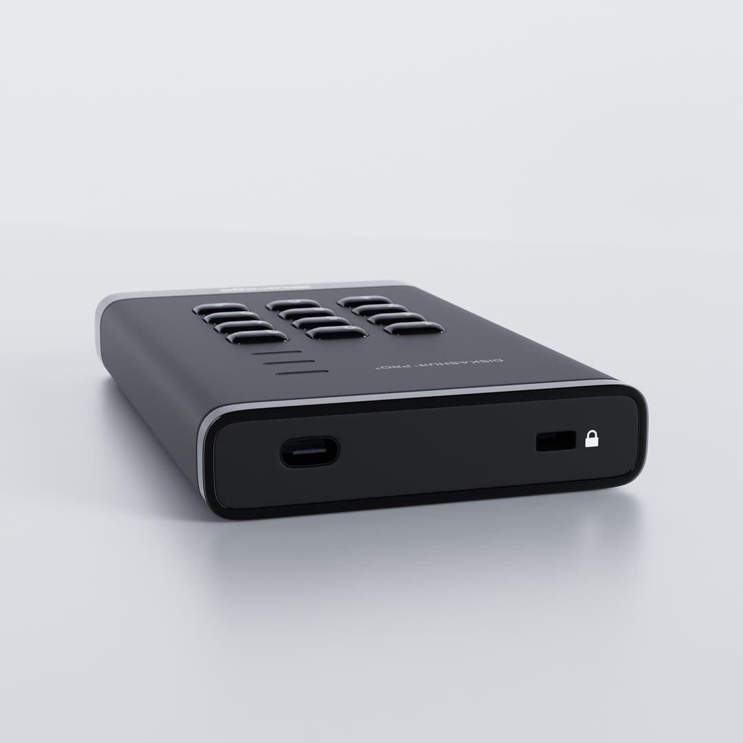 iStorage diskAshur PRO³ HDD 500GB | Secure Portable Hard Drive |FIPS 140-3 Level 3 compliant | AES-XTS 256-bit Hardware Encryption | PIN protected | OS & Platform Independent |GDPR, TAA Compliant|Brute force hack defence | Dust/Water Resistant - Image 4