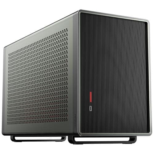 Antec Performance 1M Aventurine, Fans Not Included, High Airflow Solid Panels, RTX40 Compatible, 2 x 140mm Fans Support, PCIe 4.0 Riser Cable, CNC & Aluminum Crafted, Type-C, Mini ITX Gaming Case - Image 2