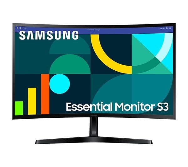 SAMSUNG LS27D366GAUXXU Full HD 27" Curved VA LCD Monitor - Black - Image 9