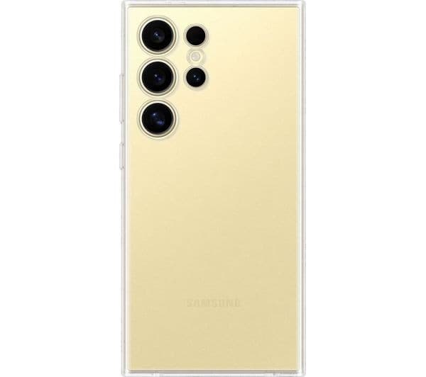 SAMSUNG Clear View Galaxy S24 Ultra Case - Transparent - Image 1