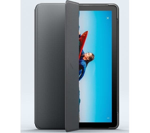 LENOVO Tab M10 3rd Gen Folio Case - Grey - Image 3