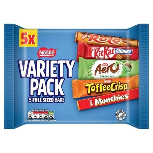 Nestlé Variety Milk Chocolate Bar Multipack 218g - Image 1
