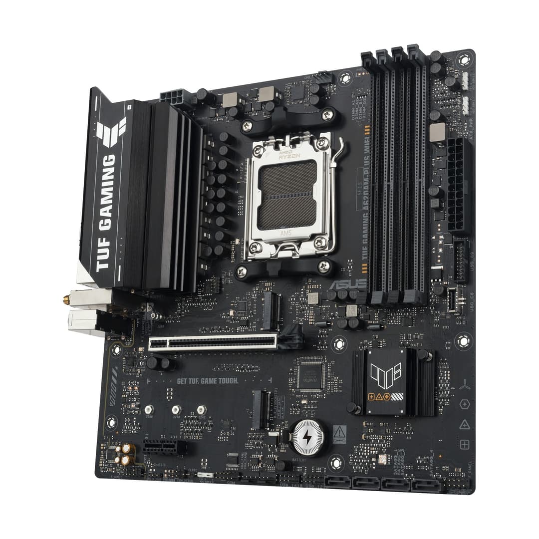 ASUS TUF Gaming A620AM-PLUS WIFI AMD A620A micro ATX AM5 Motherboard - Image 4