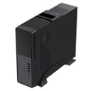 CiT S014C Slim Mini-Tower Micro-ATX Desktop PC Case with 300W Power Supply - Black thumbnail 5
