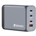Verbatim GNC-240 GaN Charger 240W with 1 x USB-C 140W /1 x USB-C 100W / 1 x USB-C 65W / 1 x USB-A QC 3.0 (EU/UK/US) thumbnail 1