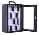 Pavo - Smartphone Cabinet for 36 Phones, Size: 445x295x205mm, dark grey thumbnail 2