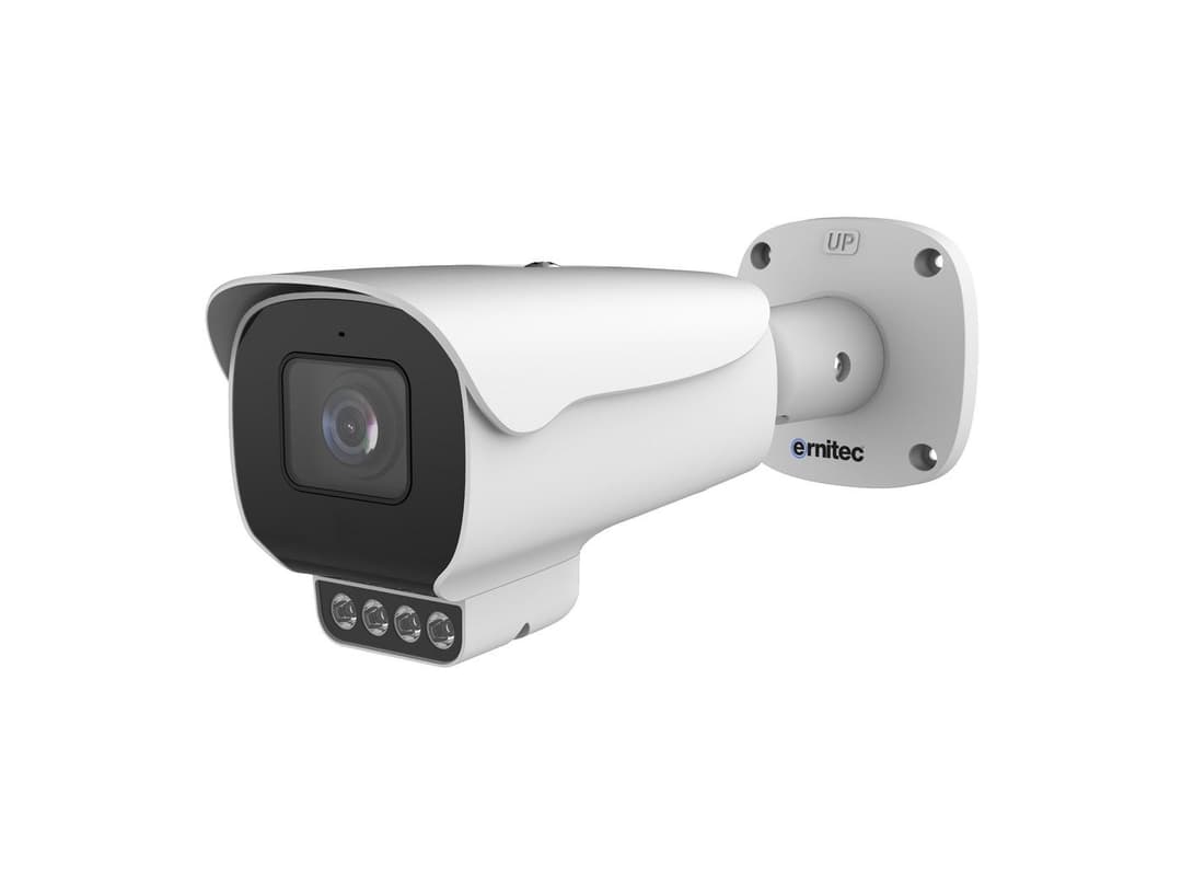 Ernitec Deimos Pro 5MP Bullet Camera, 2.7-13.5mm Motorised Lens, IR 40m, Active Deterrence, PoE, IP66 (0070-08215) - Image 1