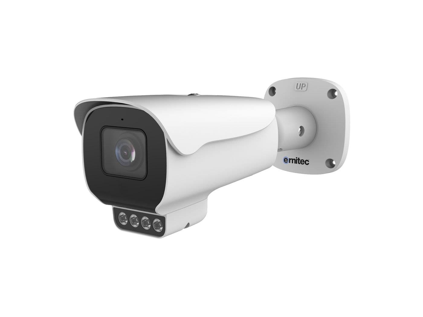 Ernitec Deimos Pro 5MP Bullet Camera, 2.7-13.5mm Motorised Lens, IR 40m, Active Deterrence, PoE, IP66 (0070-08215)