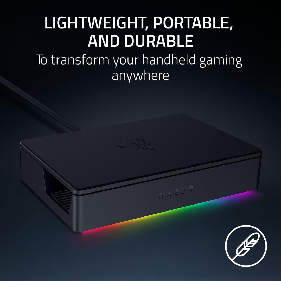 Razer Handheld Dock Chroma 6-Port HDMI & USB Charging Hub - Black - Image 5