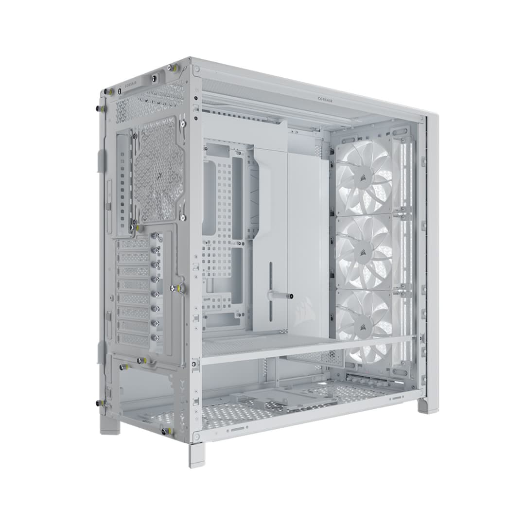 Corsair FRAME 5000D RS Tempered Glass Mid Tower Gaming PC Case - White - Image 8