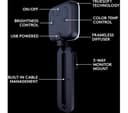 LOGITECH Litra Glow Streaming Light Black thumbnail 6
