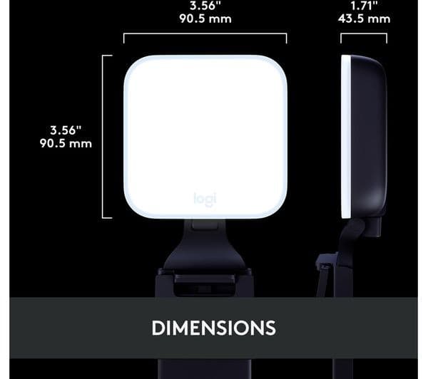 LOGITECH Litra Glow Streaming Light Black - Image 10