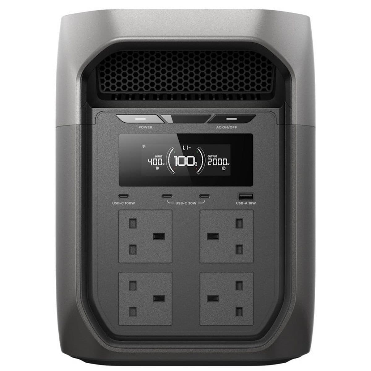 EcoFlow Delta 3 Max Portable Power Station - 2048Wh