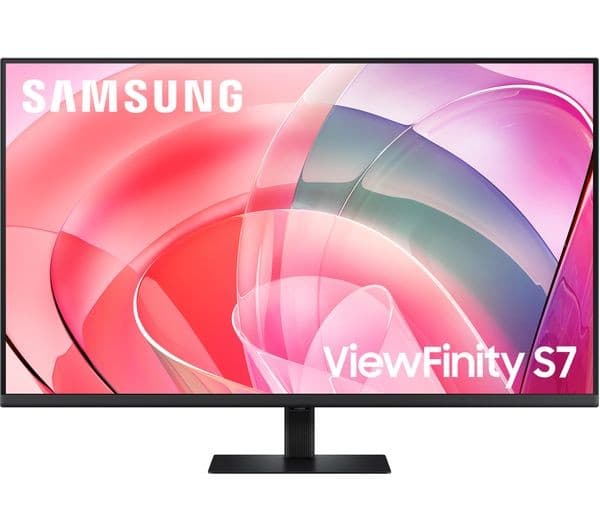 SAMSUNG ViewFinity S7 LS37D702EAUXXU 4K Ultra HD 37" VA LCD Monitor - Black - Image 1