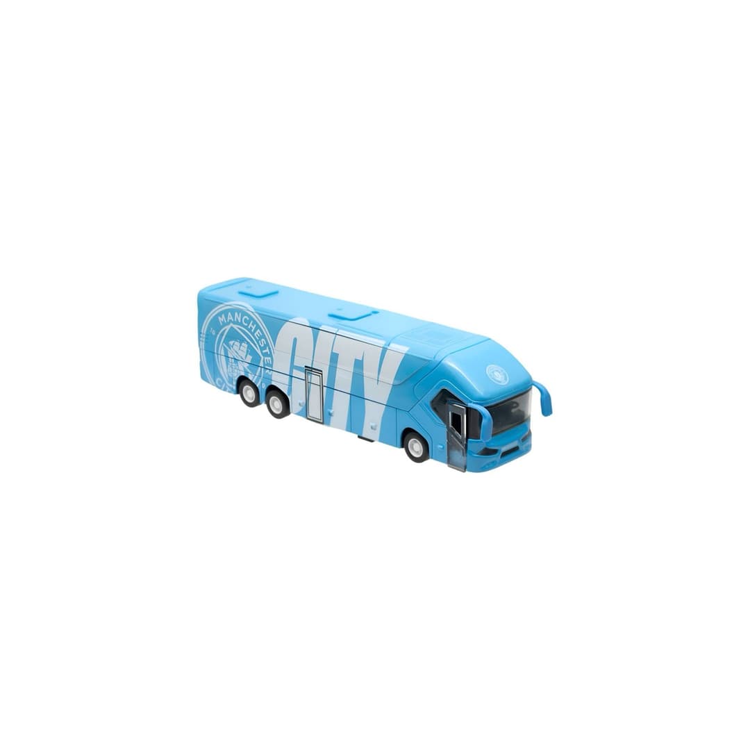 Manchester City Model Bus Football Team Coach Toy - Image 1