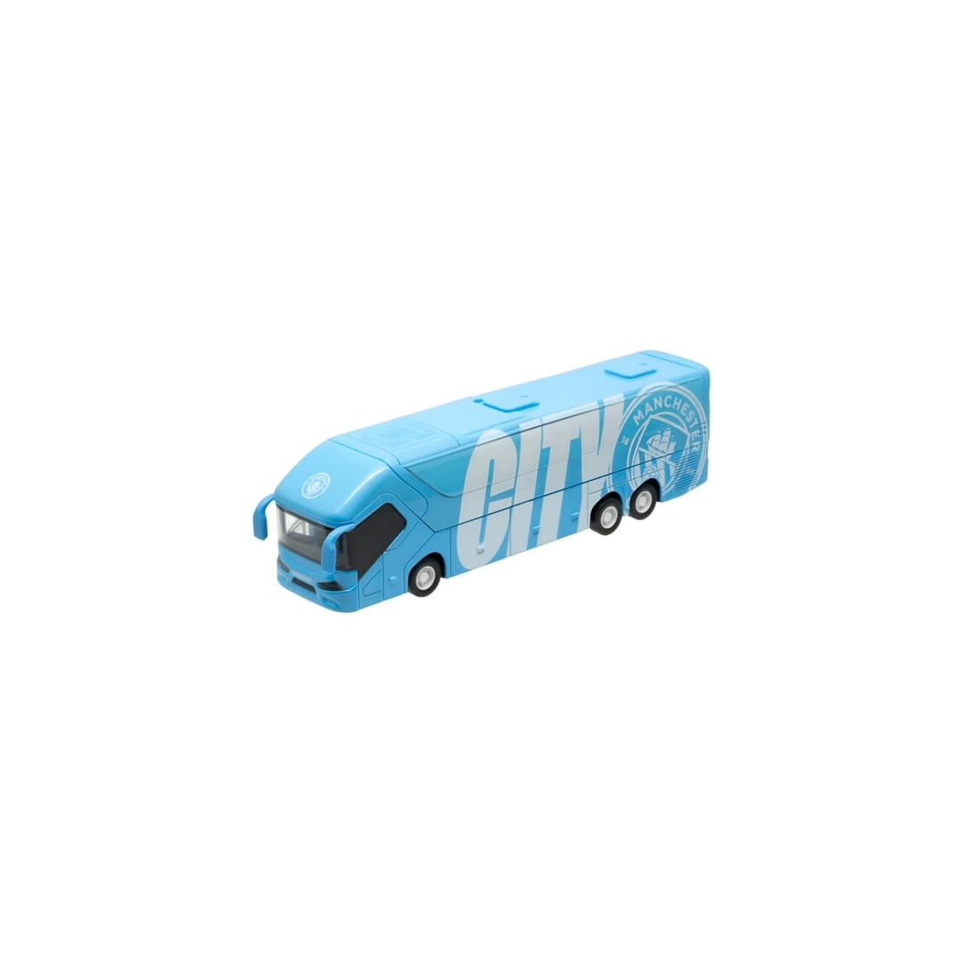 Manchester City Model Bus Football Team Coach Toy - Image 2