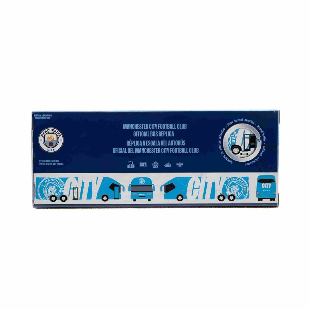Manchester City Model Bus Football Team Coach Toy - Image 4