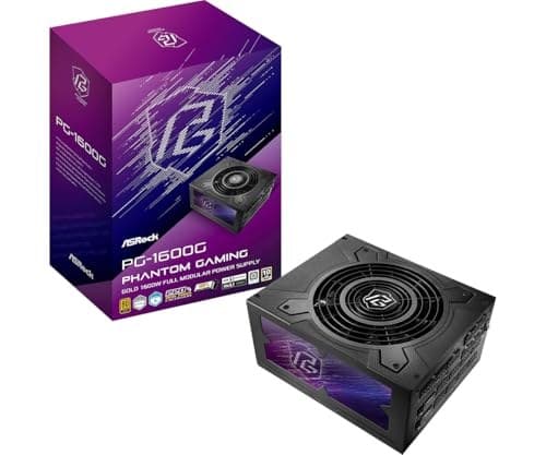 ASRock Phantom Gaming PG-1600G 1600W ATX 3.1 PCIe 5.1 Fully Modular 80 Plus Gold Power Supply - Image 2