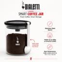Bialetti Moka Coffee Jar 250 g Coffee Storage Jar - Clear thumbnail 2