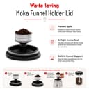 Bialetti Moka Coffee Jar 250 g Coffee Storage Jar - Clear thumbnail 3