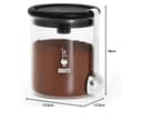 Bialetti Moka Coffee Jar 250 g Coffee Storage Jar - Clear thumbnail 8