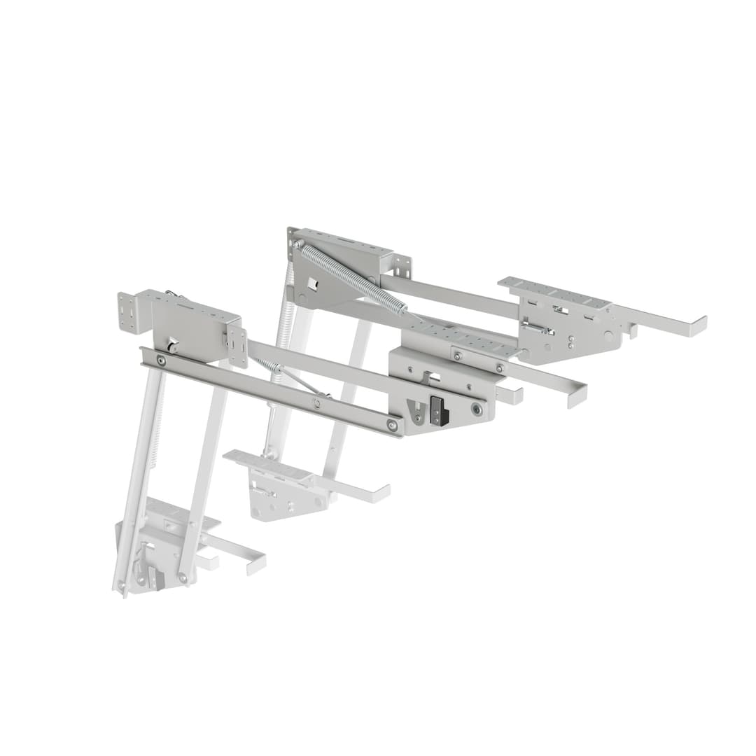 Maclean MC-497 Built-In Extendable Kitchen Shelf - Silver - Image 1