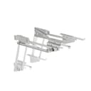 Maclean MC-497 Built-In Extendable Kitchen Shelf - Silver thumbnail 1