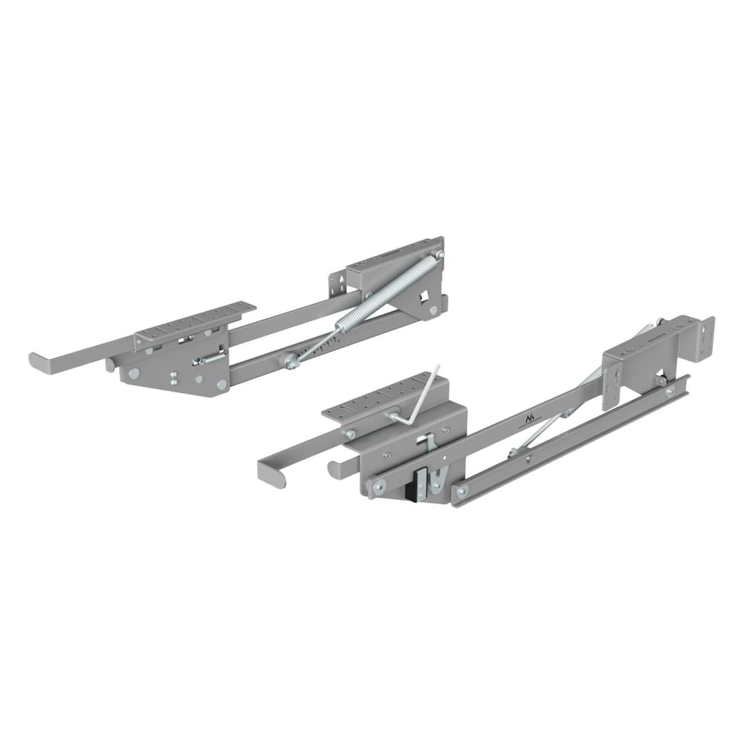 Maclean MC-497 Built-In Extendable Kitchen Shelf - Silver - Image 2