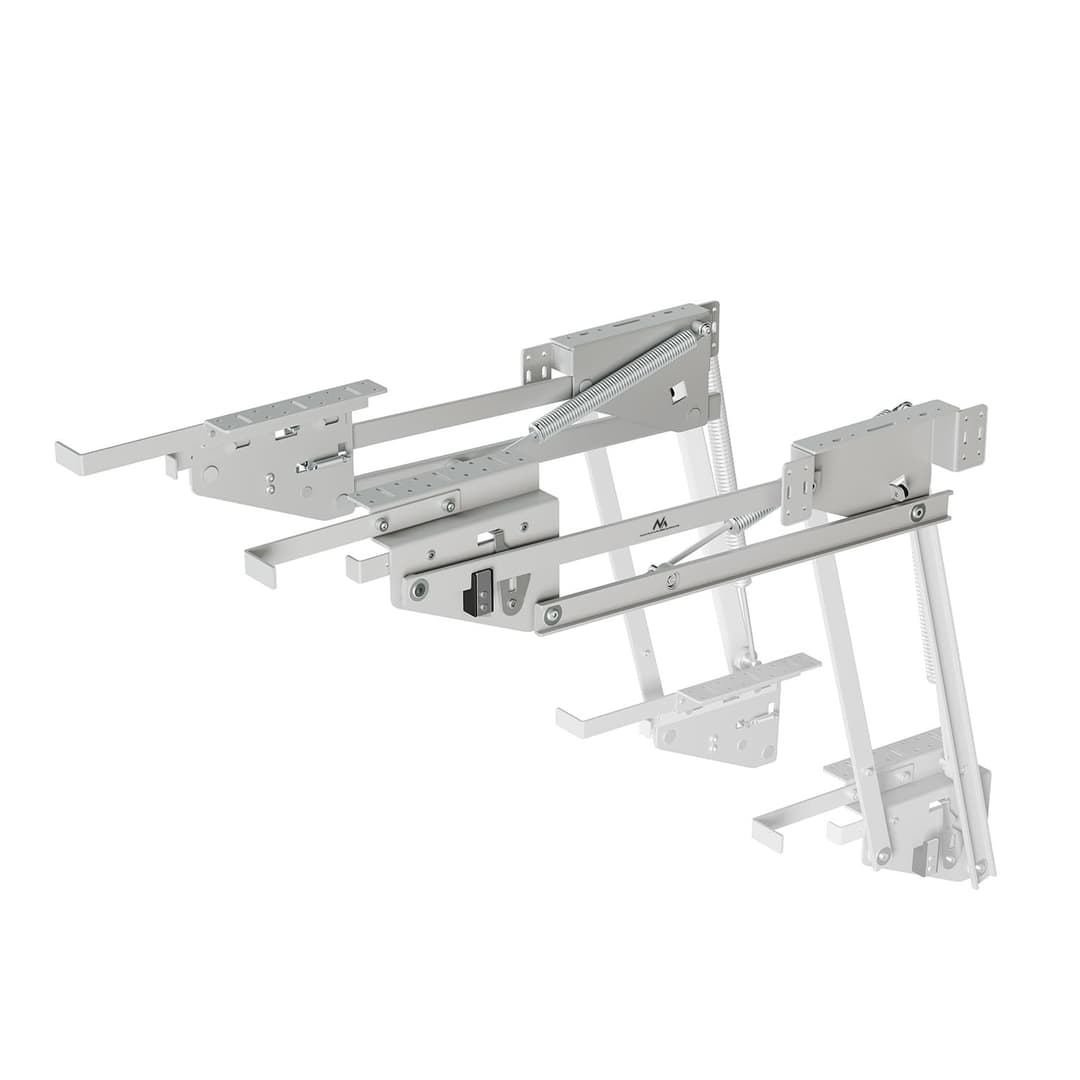 Maclean MC-497 Built-In Extendable Kitchen Shelf - Silver - Image 3
