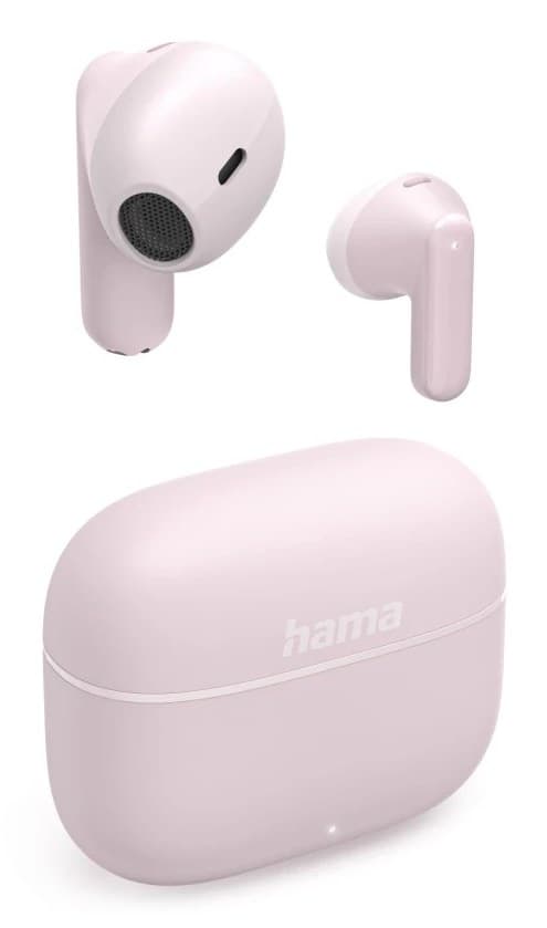 Hama Freedom Light II True Wireless Bluetooth Earbuds with Microphone - Pink - Image 1