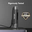 Lexar Dual-Slot USB-A/C Reader - Black thumbnail 5