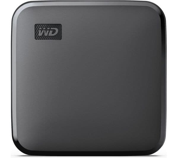 WD Elements Portable External SSD - 1 TB, Black
