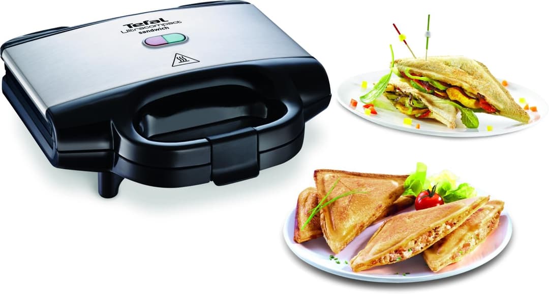 Tefal SM1552 Sandwich Maker - Black - Image 1