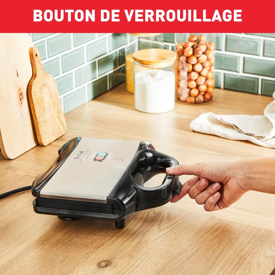 Tefal SM1552 Sandwich Maker - Black - Image 6